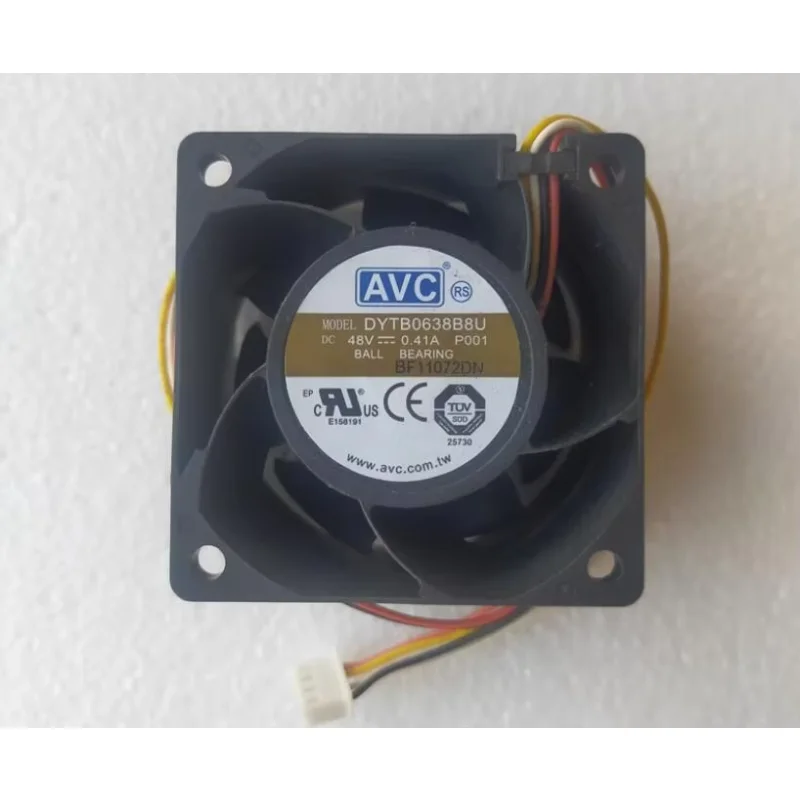 

AVC DYTB0638B8U P001 DC 48 В 0,41 А 60x60x38 мм 4-проводной охлаждающий вентилятор для сервера