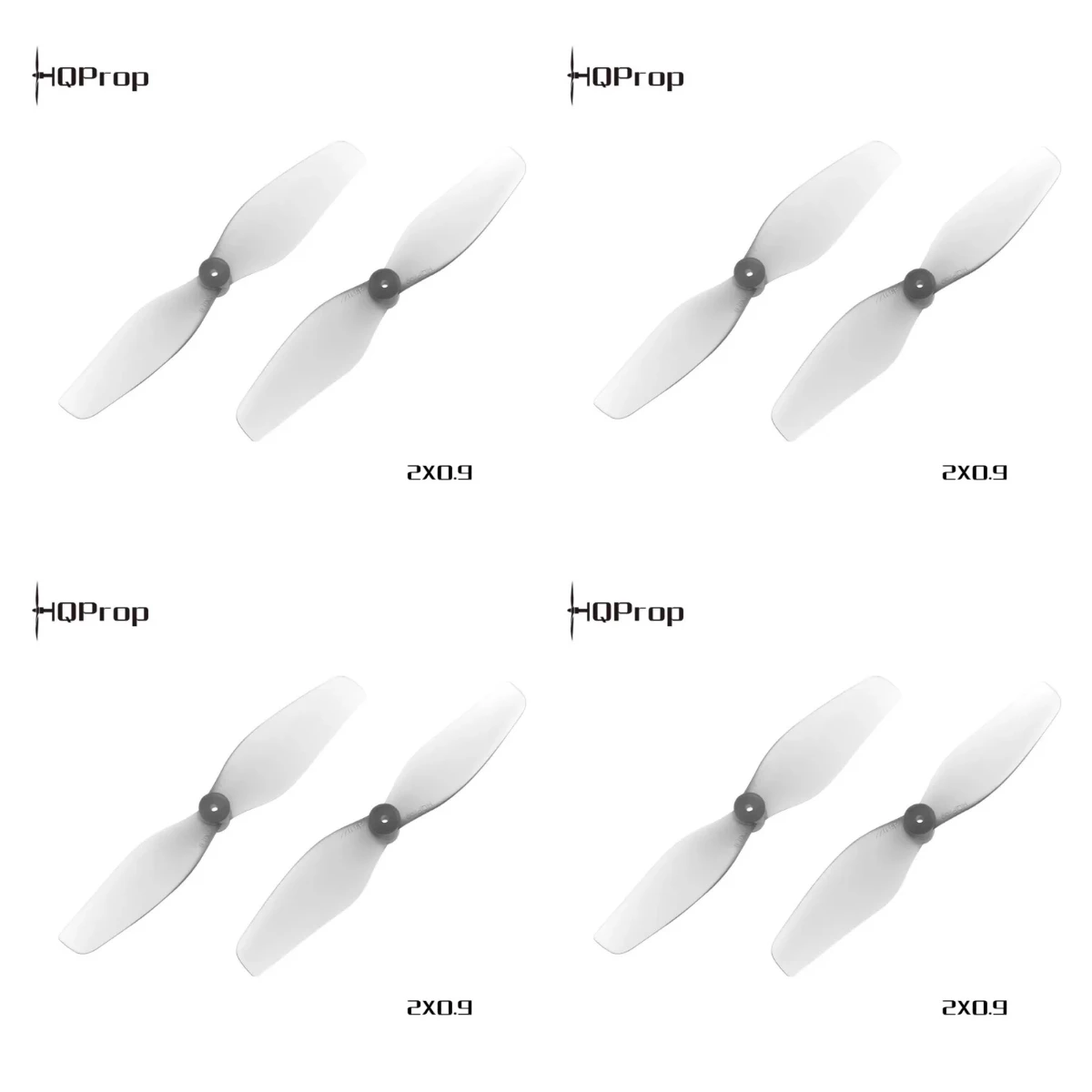 HQProp 51MMX2 2X0.9 Propeller 12pairs 12CW 12CCW 3-blade for 2inch FPV RC Drone