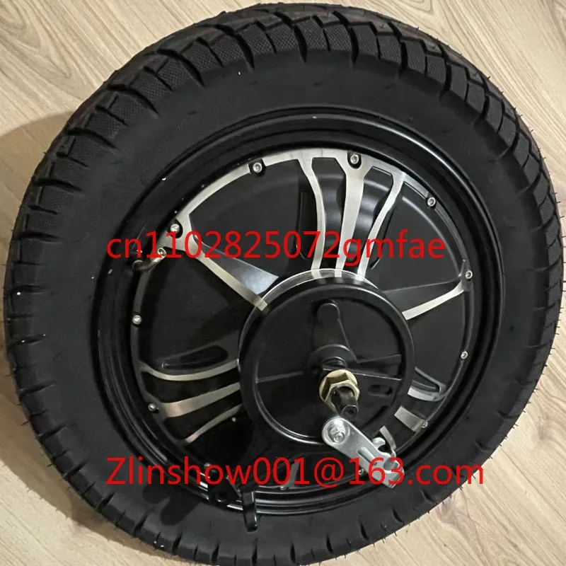 48V500w 60V1000wV 72V1500W 96v2000w BLDC Motor 16inch Drum Brake for Electric Scooter Ebike Tricycle ATV+Tyre 16x3.0 or 90/90-12