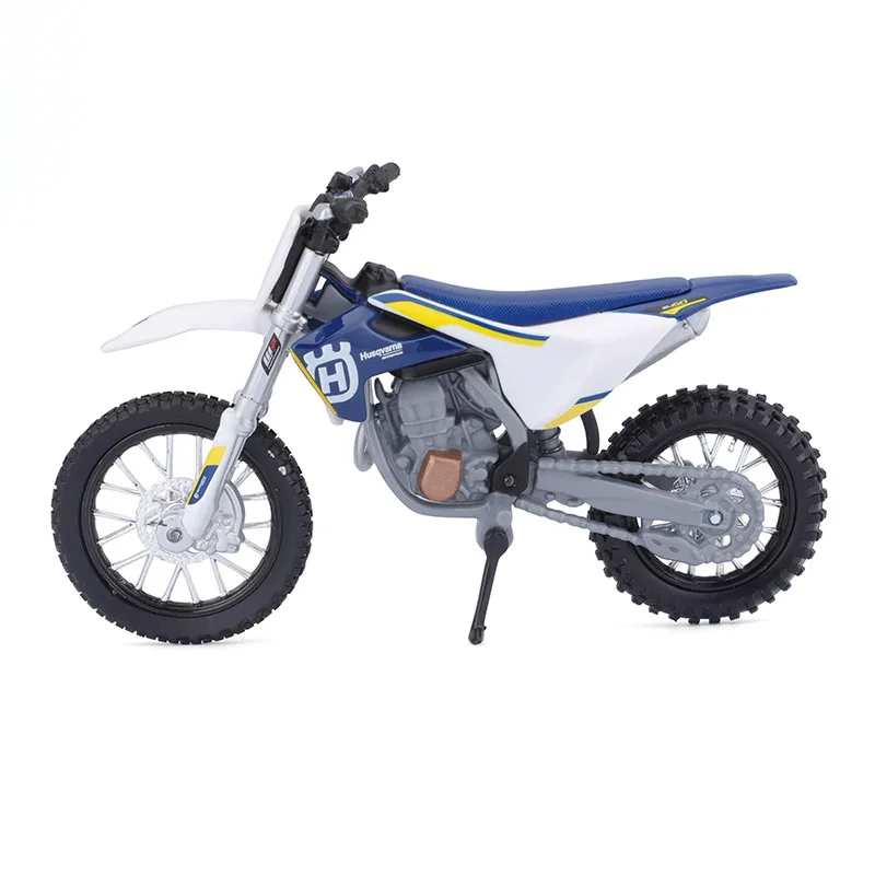 Maisto 1:18 escala husqvarna fc 450 réplicas da motocicleta com detalhes autênticos motocicleta modelo coleção presente brinquedo