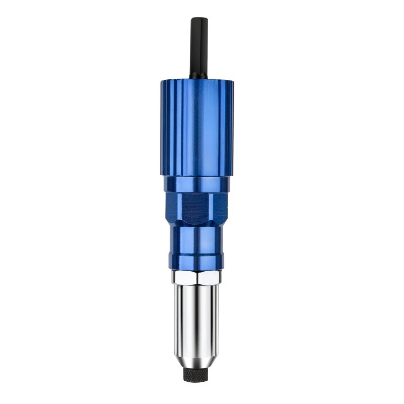 Electric rivet gun: core pulling, rivet converter, grabbing stud, pulling rivet, bolt pulling, and lance head, willow stud