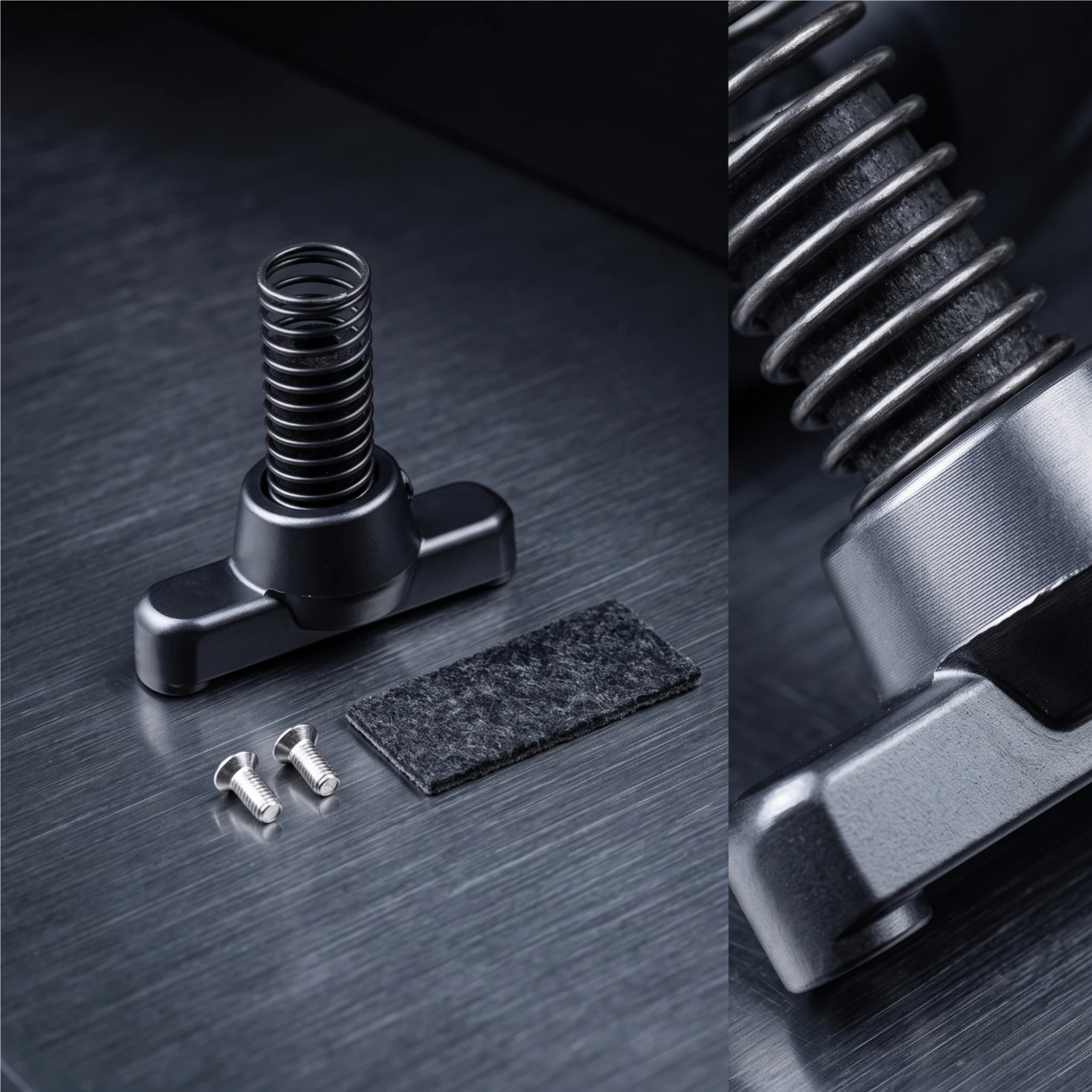 Drum Pedal Rebounder Quick Installation Pedal Rebounder with Spring Bass Drum Spring Low-Height Hardware Heavy-Duty