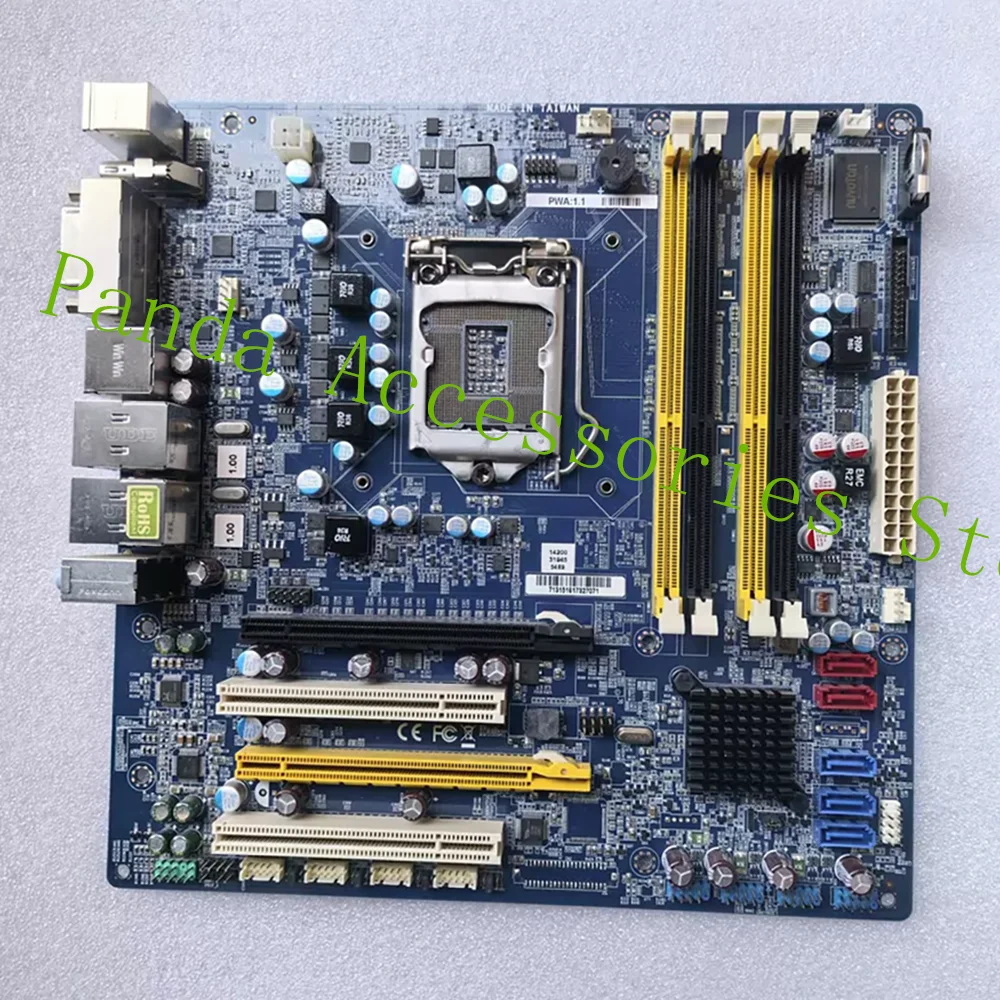 Hot Sale High Quality PWA: 1.1 Computer Industrial Control Motherboard 1155 Pin