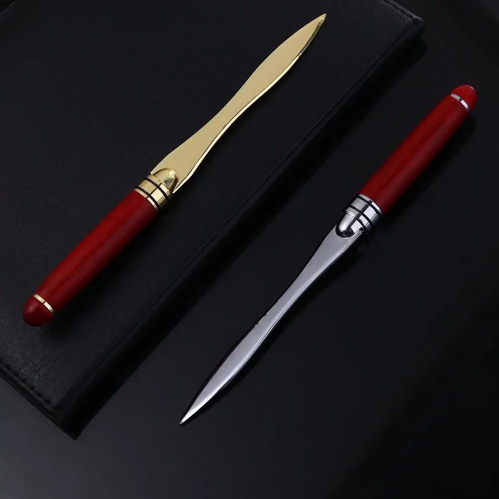 Wooden-Handle Letter Opener and Paper-Cutting Tool description 7
