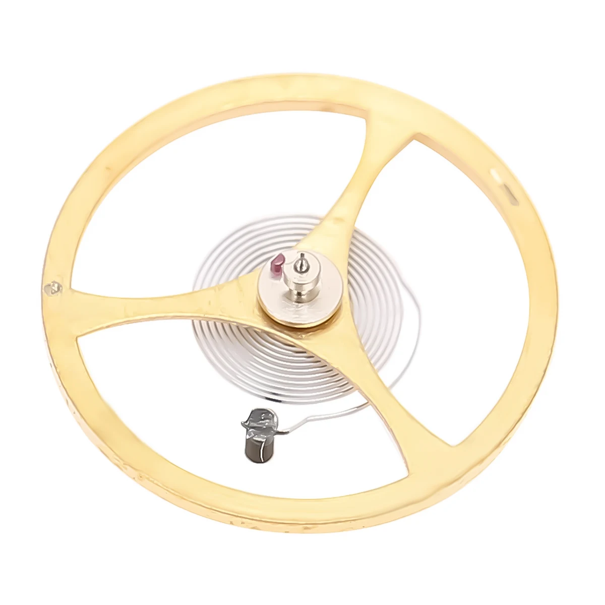 1 قطعة استبدال ساعة التوازن عجلة إصلاح جزء لحركة المشرق 46941 46943 مع تاج ساعة زنبركية الشعر ل 46941 46943