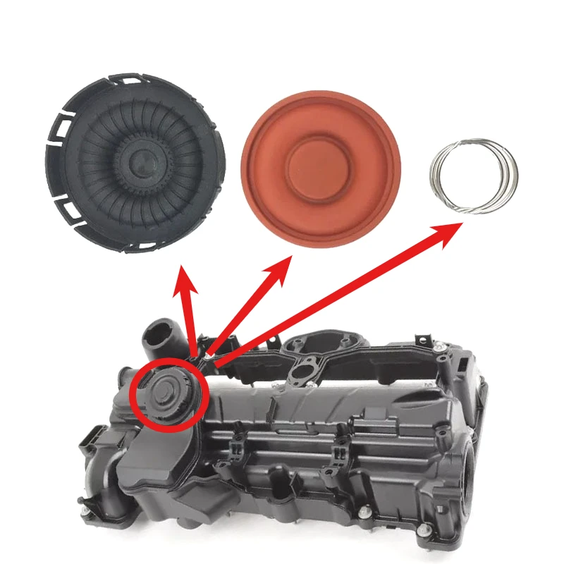 

11127588412 11128589941 PCV Valve Cover for BMW F20 F30 F10 F11 X1 X3 X4 X5 for BMW N20 Engine Cap 11127625477 11127810584