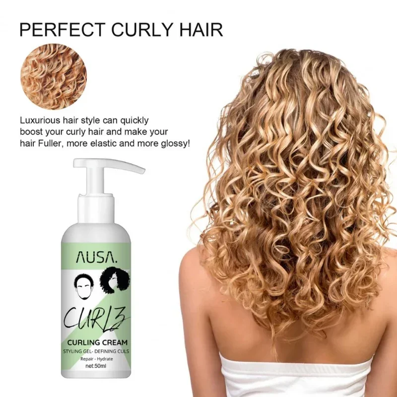 

Hair Curly Cream Hair Styling Products Booster Defining Hair Curl Enhancer Moisturizing Repair Cream Para Cabelo Cacheado