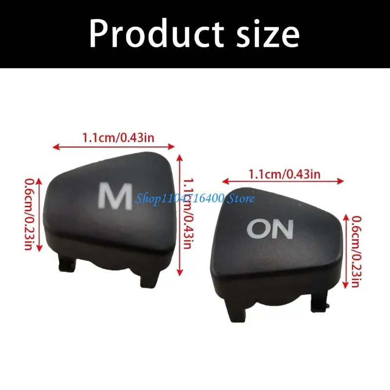y1gd Textured Black Control Button Part Cabin Button for MK7 Steering Wheel Repair 5
