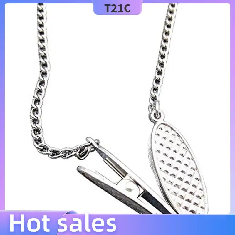 

T21C 20 Pcs Napkin Chain Napkin Holder Napkin Clips Chain Flexible Lanyard Neck Strap For Seniors Older Adults Children
