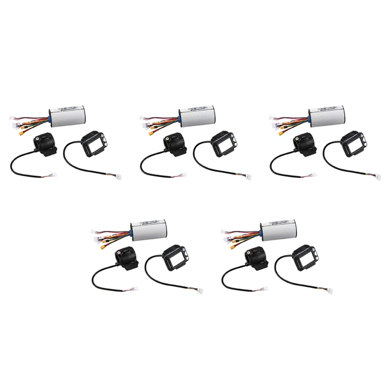 

Quality 5X Controller Brake LCD Display 24V 250W Electric Scooter Controller Brushless Motor Electric Bicycle Accessory Set