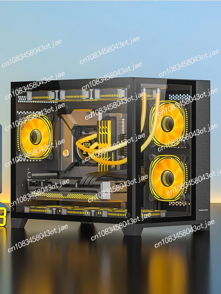 

Micro360 Chassis Desktop PC Gaming Matx White 360 Water Cooled Bauhaus