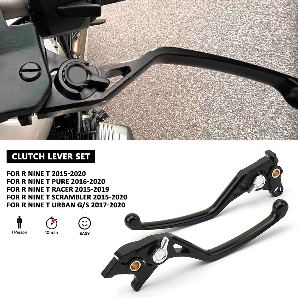 

New For BMW R Nine T RNINET R NINE T Racer RnineT Pure Brake Clutch Lever Set Handle Levers Adjustable Motorcycle Accessories