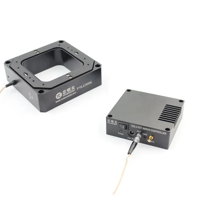 Piezo stage with la ser aperture piezo actuator driving for michelson interferometer Piezo linear scanner