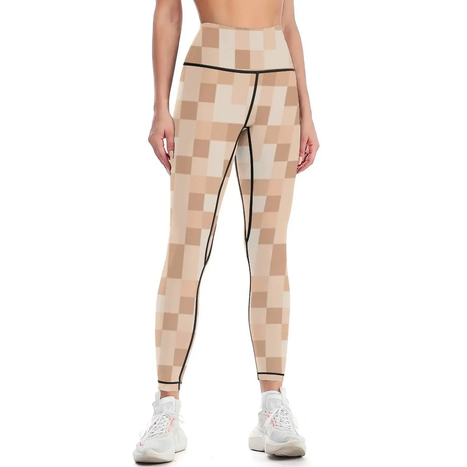 

pixelated nudity censored light skin Leggings Women's fitness fitness set gym for fitness jogging pants Womens Leggings