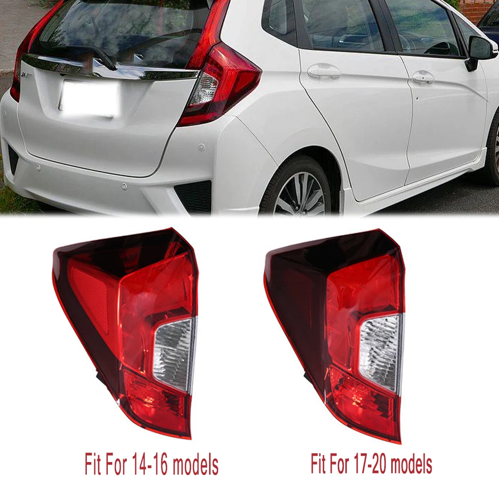 ไฟท้ายด้านหลัง LED ด้านหลังกันชนหยุด Warmig หมอกโคมไฟสําหรับ Honda FIT JAZZ GK5 GP5 2014-2020 33550-T5A-G01 33550-T5A-G02 5242091