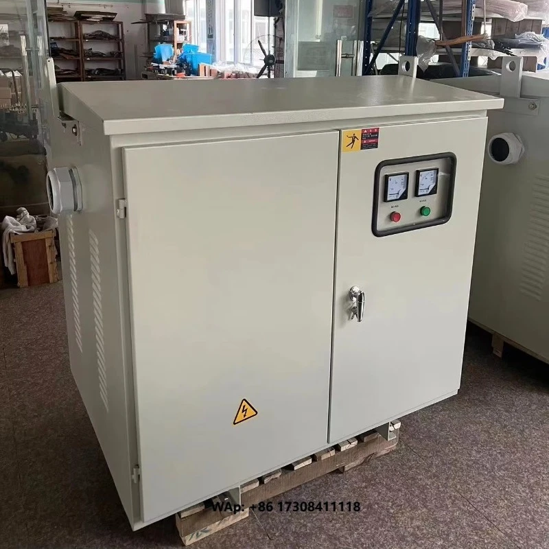 80KVA 100KVA 120KVA 3-Phase Transformer With Enclosure 480V 440V 400V 380V 220V 208V Step Up/Down Transformer