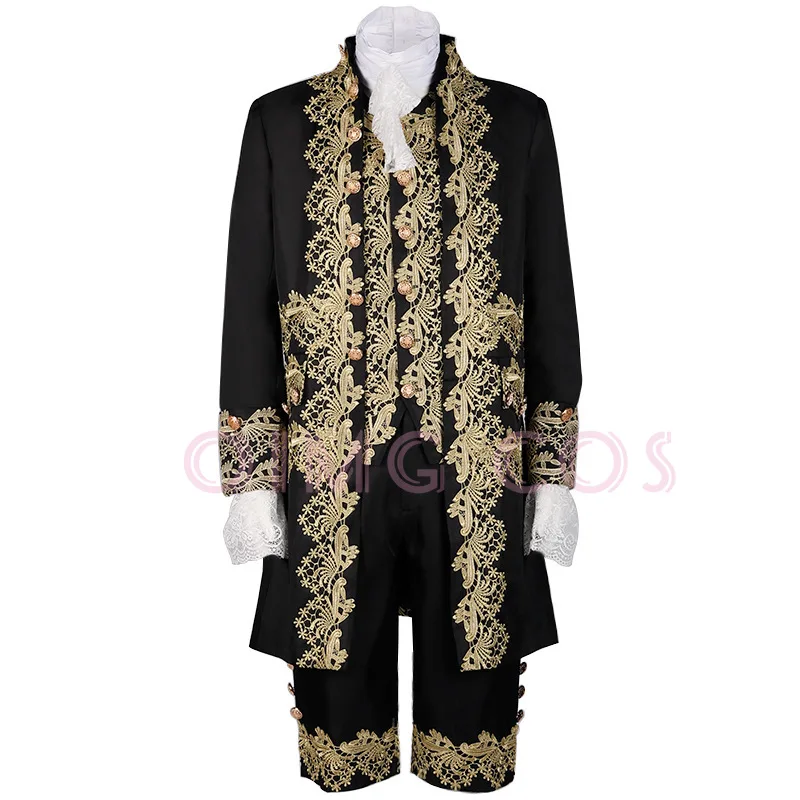 

Halloween party costume Vintage Dress Palace Prince Phnom Pattern Penh Stage Performance Dress Coat