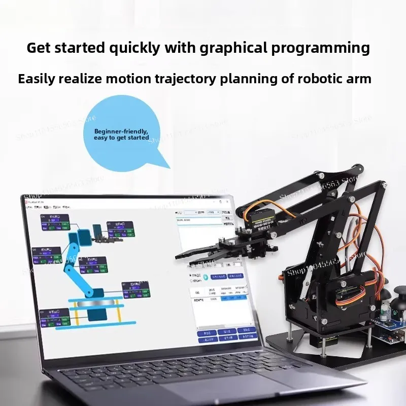 meArm Learning Kit – Mini Robotic Arm for Maker DIY, STEM Education & Hobby Projects