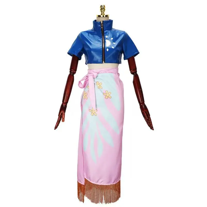 Nico Robin Cosplay Costume Party Kimono Dress Carnival Set Halloween Carnival Robin Outfits  for Anime Comic Con