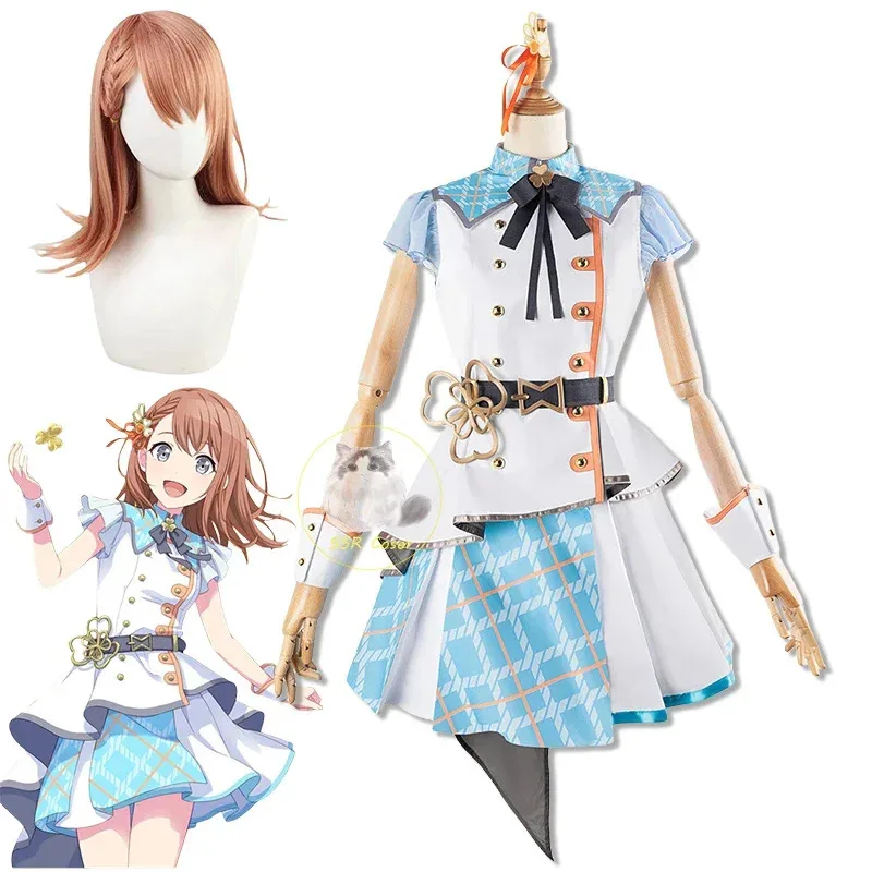 مشروع Sekai المرحلة الملونة! الفذ. المزيد من أزياء القفز Kiritani Haruka Hanasato Minori Momoi Airi Hinomori Shizuku التأثيرية؛ 6'x،