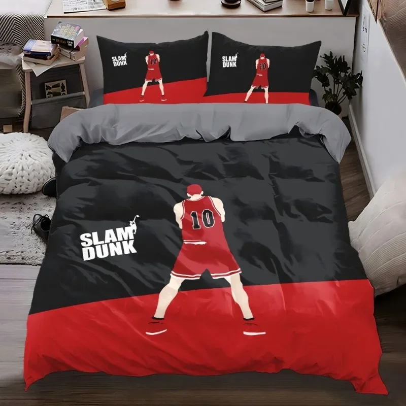 

New Slam Dunk Anime Anime Cute Sakuragi Hanamichi Rukawa Kaeda Four-Piece Set Creative Student Dormitory Three-Piece Set Gifts