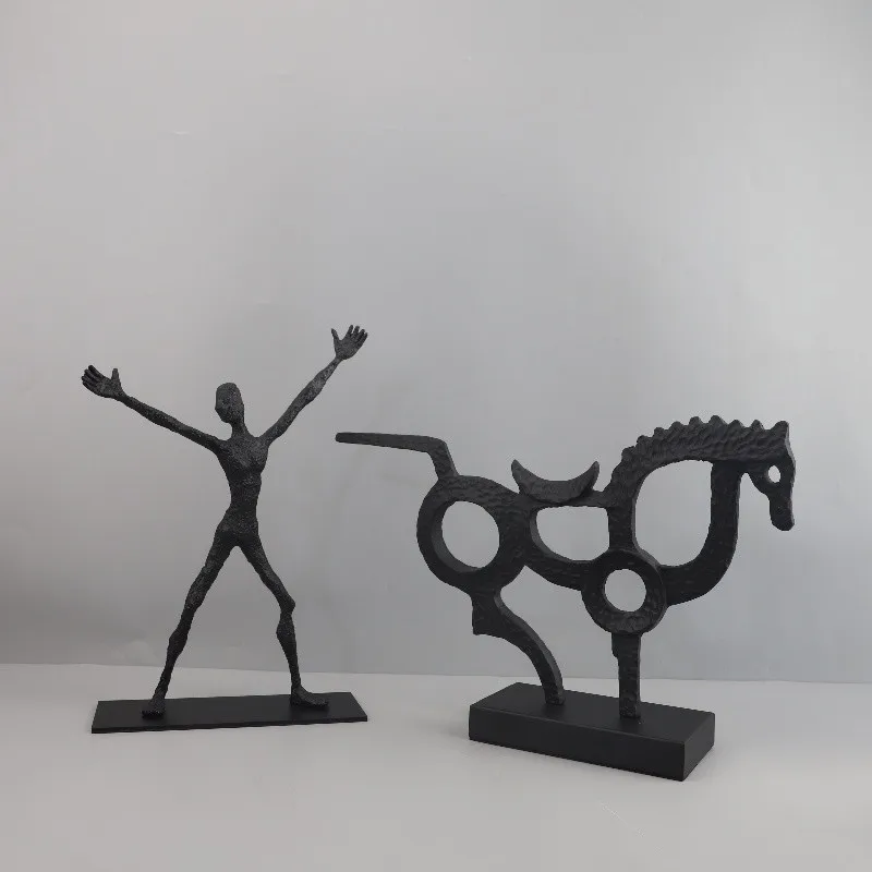 Gymnastics Sculpture Figure Decorative Items Art Statue Model Home Decoration Craft Figure Statue Miniature Model Gift