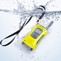 Universal Two Way Radio Waterproof Case Bag Portable Walkie Talkie Rainproof Pouch  for Motorola Kenwood Walkie Talkie Radio