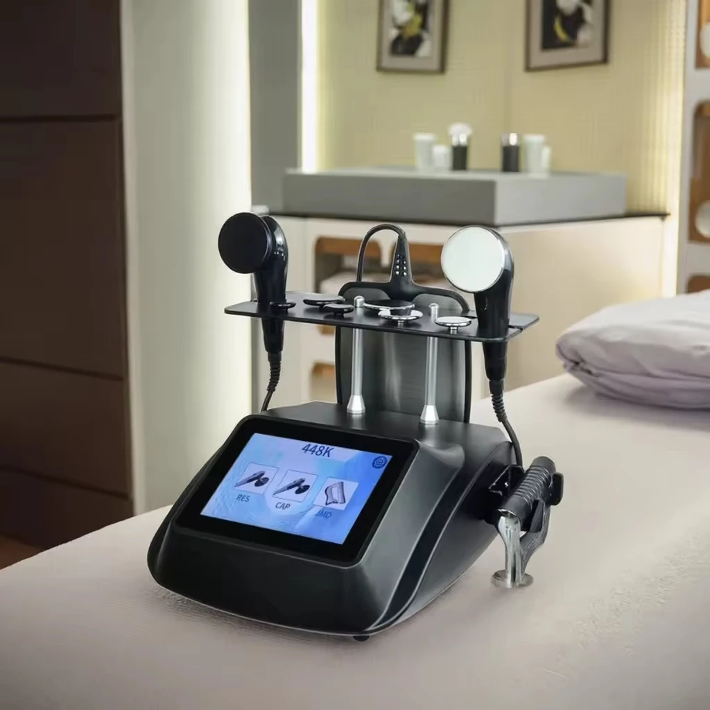 

Newest 448khz Tecar Therapy Equipment Diathermy Body Shaping Slimming Fat Reduction Massage Weight Loss Machine