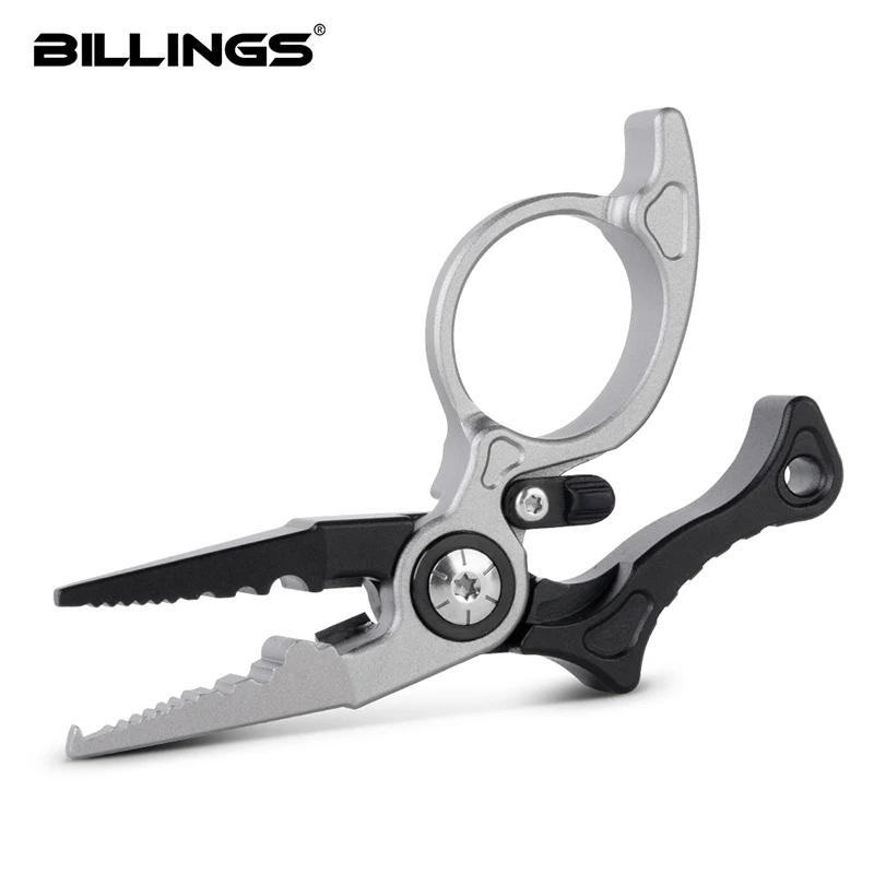 سبائك الألومنيوم كماشة الصيد إغراء صغير كماشة خطاف الصيد ومضفر خيط صنارة الصيد أداة إزالة سبليت حلقة كماشة الصيد Multitool