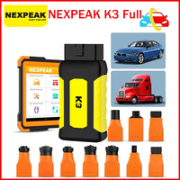 New NEXPEAK K3 OBD2 For Heavy Duty Truck OBD2 Scanner Odo-meter Adjustment All System  Car Diagnostic Tool 18 Special Functions