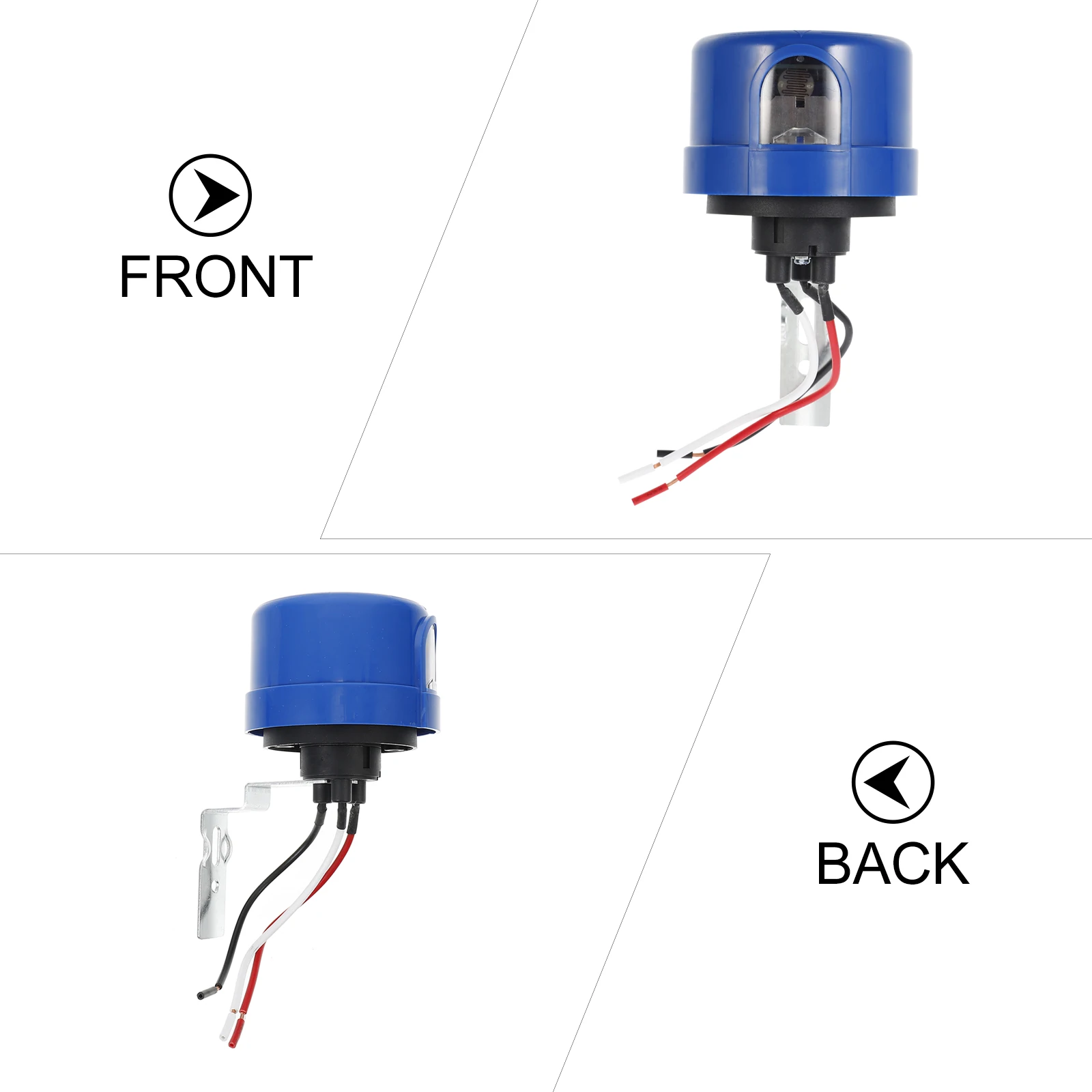 

Street Light Control Switch Automatic Sensor LED Security Detection Controller Outdoor Photocell Timer Waterproof Lighting