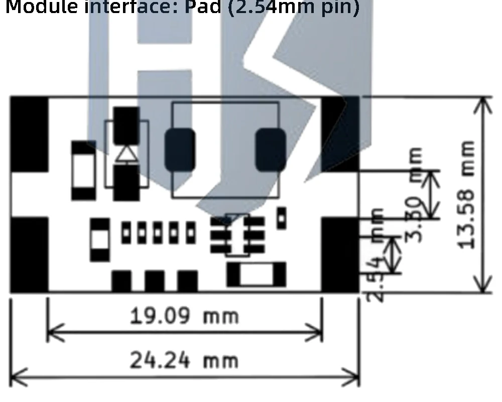 EGBO 2A Mini Boost Board XL3608 5V 9V 12V DC-DC Schalter Step Up Power Modul 2,5V-11,5V Eingangsspannung – Detail 5