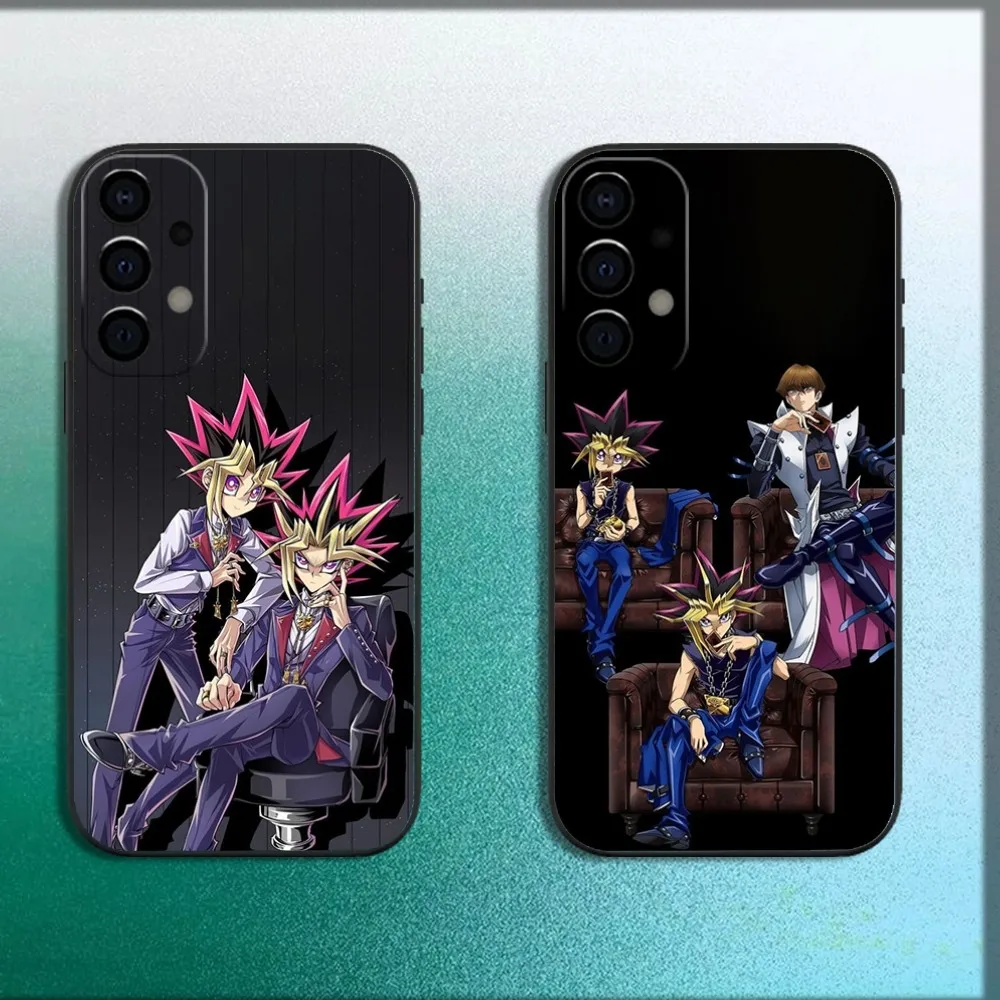 Cool Y-Yu-Gi-Oh Phone Case For Samsung Galaxy A13,A21s,A22,A31,A32,A52,A53,A71,A80,A91 Soft Black Cover