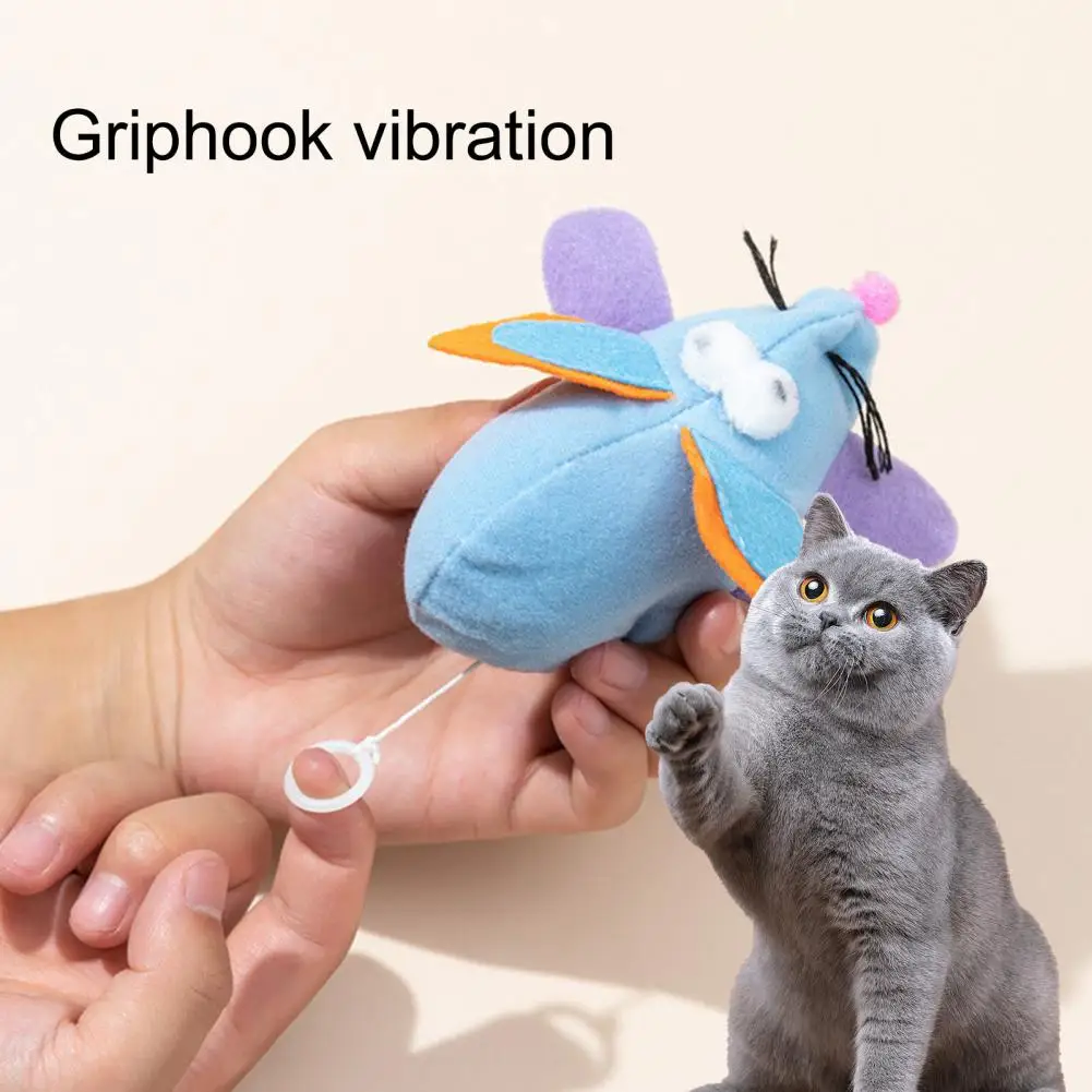 High-quality Cat Toy Cat Toy Durable Cat Toy with Pull Ring Design Vibrating Mouse for Play Pet Supplies for Endless Fun