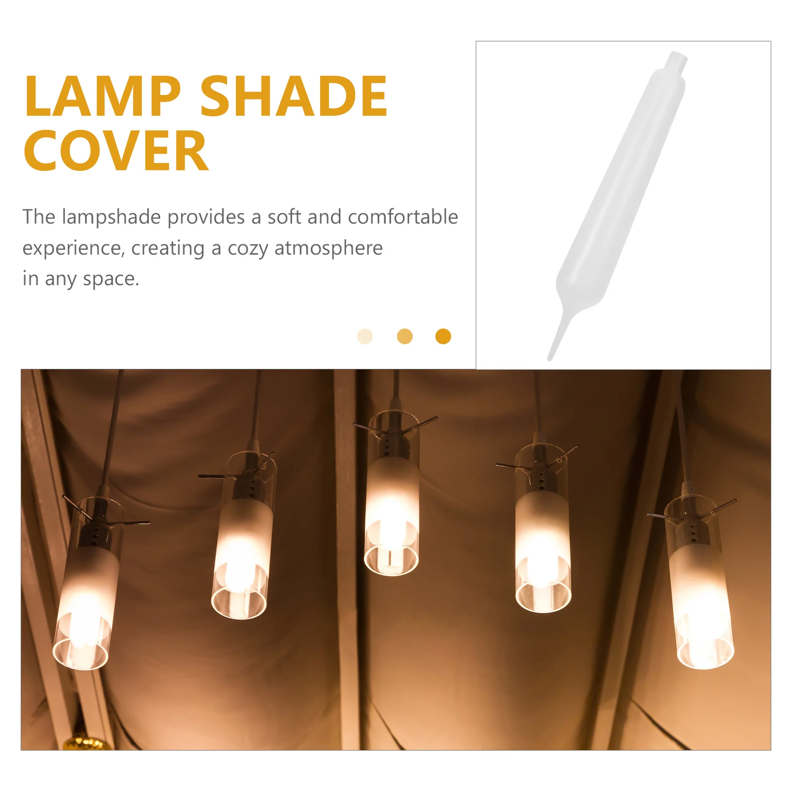 

Plastic Lampshade Light Shade Simple Cover Replacement Table Lamp Cover Accessory Bedside Lamp Shades Decorative