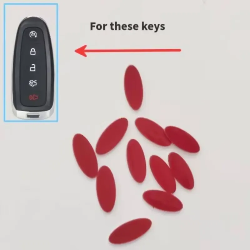 17*7mm DIY Emblem Logo Replacement Sticker Emblem For Ford remote key shell