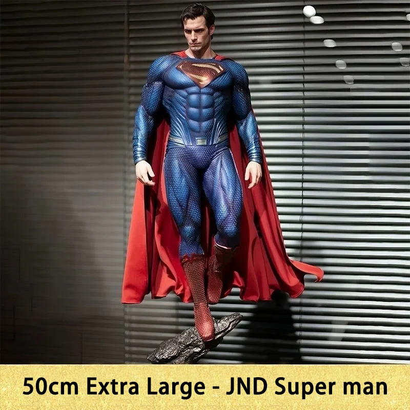 

New 50cm Dc Justice League Super Man Cold Cast Resin Statue - Museum Grade Gk Figure Hand Painted Collectible Model Gift