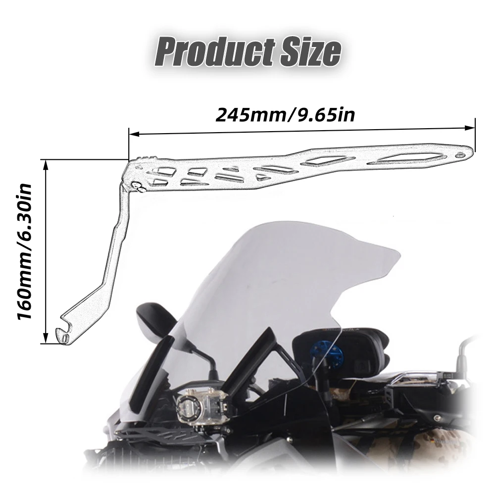 RZ For BMW R1200GS R1250GS ADV LC 2014-2024 Motorcycle GoPro Bracket Camera Mount Indicator Support Rack Sports Action Cam Holde