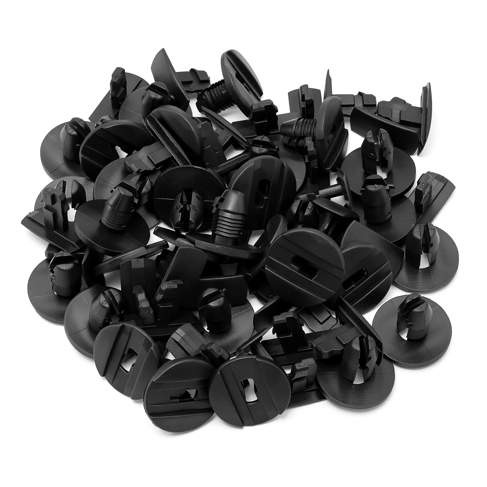 50pcs Car Body Retainer Clips Bumper Fender Liner Wheel Arch Trim Clip Rivet Fasteners For Peugeot 206 307 308 Citroen C3 C4 C5