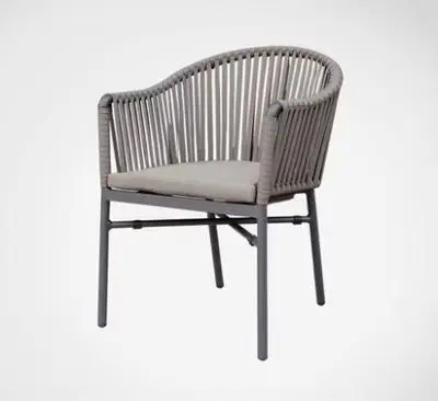 

# Rope Lounge Chair Comfortable Portable Outdoor Camping Beach Relaxation Backyard Seating