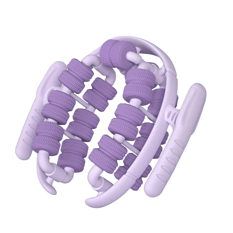 Electric Leg Toning Massager, Ring with 28 Nodes for Thigh & Calf Slimming, Home Use Muscle Shaping Roller Massage