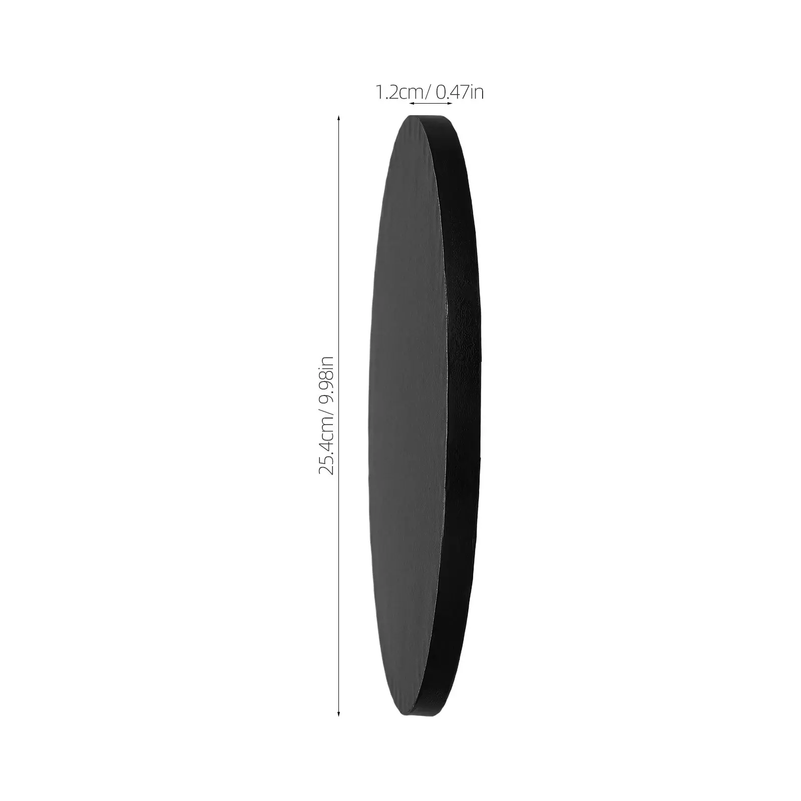 5Pcs Round Cake Boards 10 Inch Black Waterproof Cake Base Paper Plates for Mousse Cupcakes Birthday Wedding Party Dessert