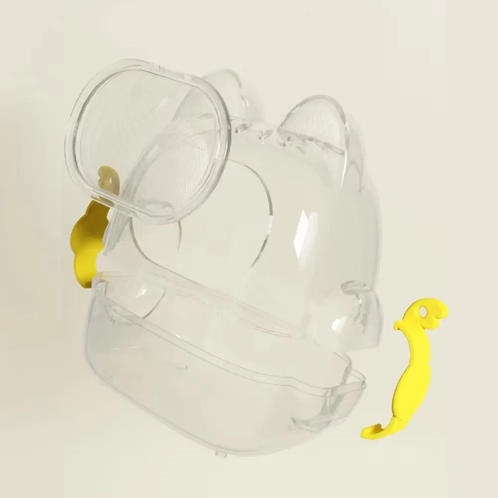 

Повседневная многофункциональная водонепроницаемая прозрачная акриловая сумка-ита с кошачьими ушками, сумка через плечо