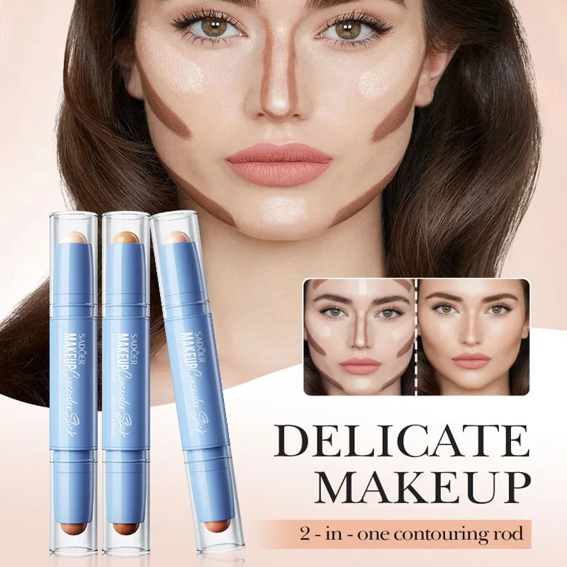 Makeup Concealer Stick SADOER Concealer Concrete Isolation BB Cream