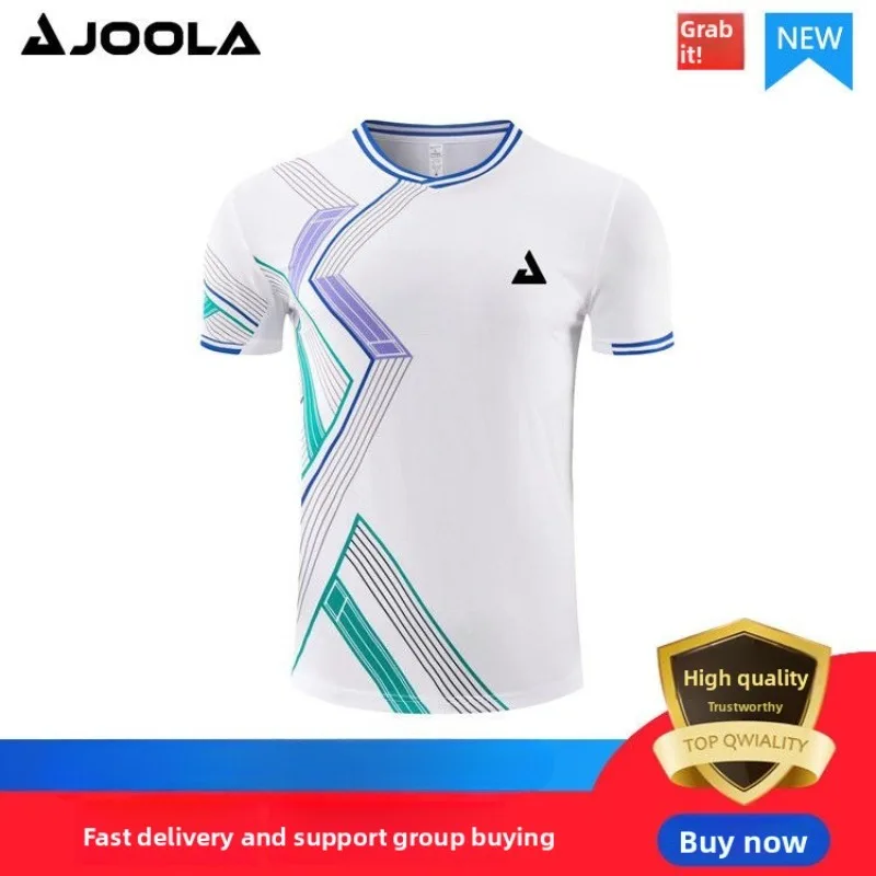 JOOLA's new men's and women's table tennis jerseys for club matches are moisture absorbing, quick drying, and breathable - Image 5