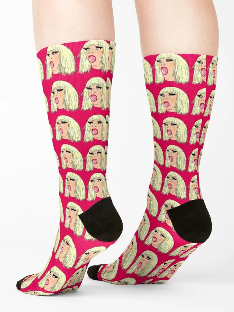 Katya Zamolodchikova-Calcetines estéticos para hombre y mujer, medias para hombre