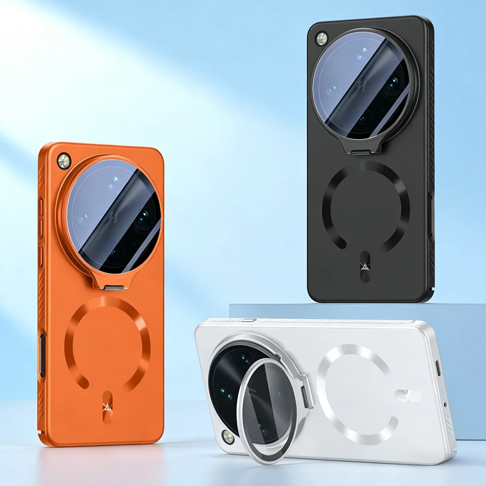 Camera Lens Protection Bracket Case For OPPO Find X9 Ultra Find X9Ultra Magsafe Wireless Charge Shockproof Hard PC Bumper view 2