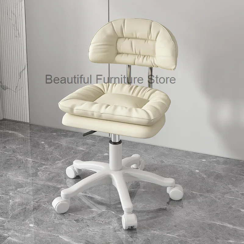 

Makeup Beauty Barber Chair Salon Hair Salon Swivel Hairdressing Cosmetic Saddle Pedicure Recliner Silla De Barbero Furniture