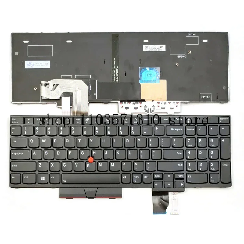 

Новая клавиатура для ноутбука Lenovo Thinkpad P15 Gen 2 Type 20YQ 20YR T15g Gen 2 Type 20YS 20Y с подсветкой US 5N21B44402