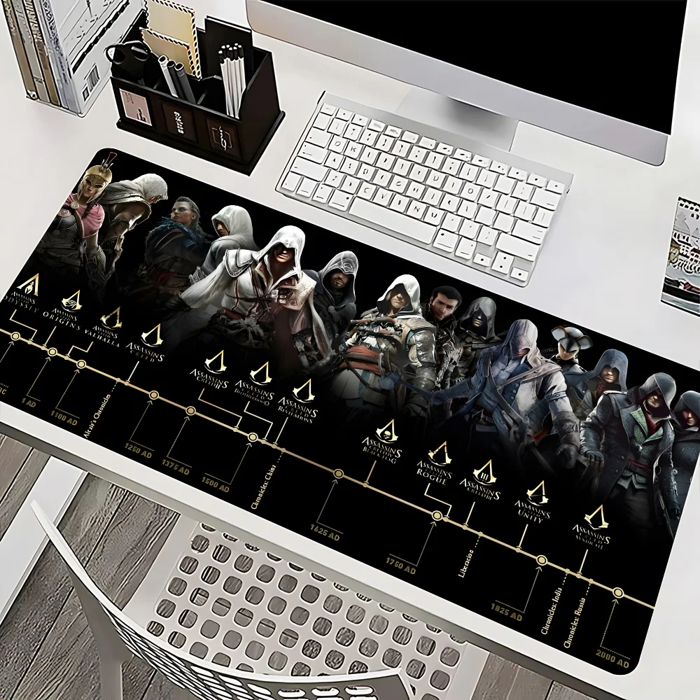 A-Assassin S Game C-Creed Mousepad Mause Pad Mouses Rug Office Accessories Desk Mat Mousepad Keyboard Gaming Pc Mats Xxl Large